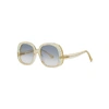 Chloé Chiara Yellow Oversized Sunglasses