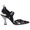 FENDI SLINGBACK PUMPS COLIBRI