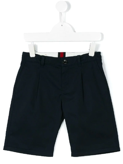 Gucci Kids' Tailored Shorts In Blue