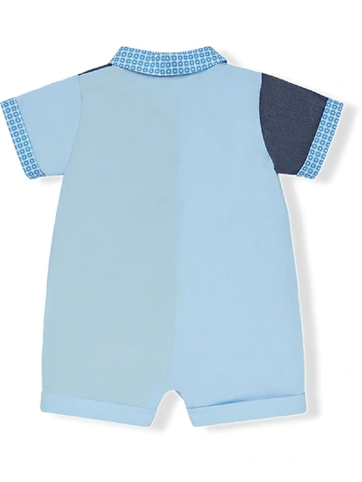 Fendi Babies' Bag Bugs Shorties In Blue