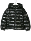 Moncler Kids' Padded Jacket In Black