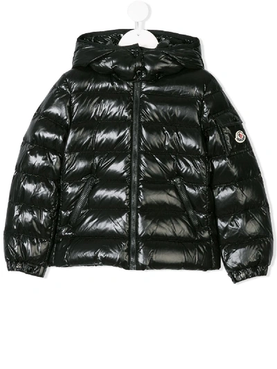 Moncler Kids' Padded Jacket In Black