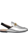 GUCCI CHILDREN'S PRINCETOWN LEATHER SLIPPER