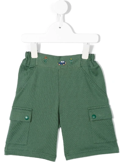 Familiar Kids' Cargo Shorts In Green