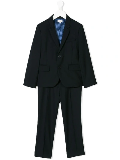 Paul Smith Junior Kids' Two Piece Suit In Blue