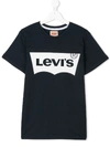 Levi's Teen Printed Logo T-shirt In Blue