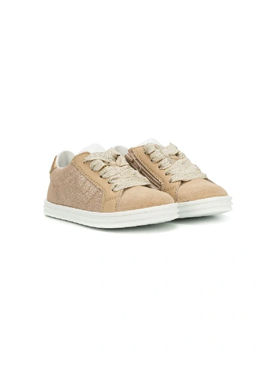Hogan Kids' Lace-up Trainers In Neutrals