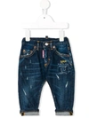 DSQUARED2 DISTRESSED DETAIL JEANS