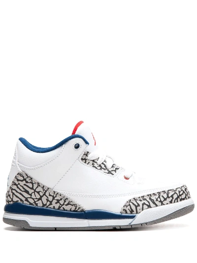 Jordan Kids'  3 Retro Bp True Blue In White