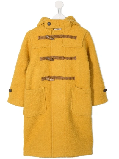 Go To Hollywood Kids' Hooded Coat In Yellow