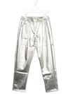 ANDORINE TEEN METALLIC TROUSERS