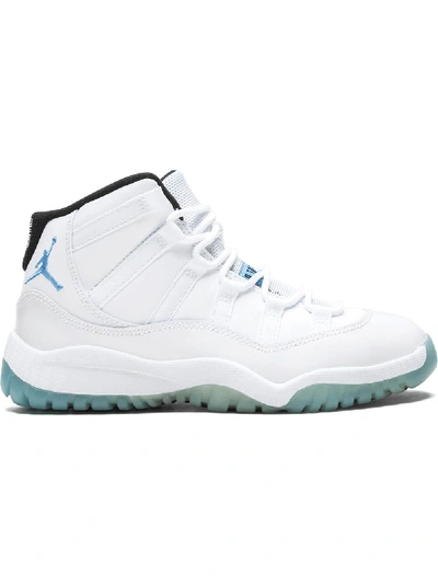 Jordan Kids' 11 Retro Sneakers In White
