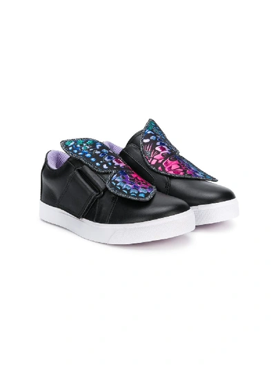 SOPHIA WEBSTER MINI BIBI LOW-TOP SNEAKERS 