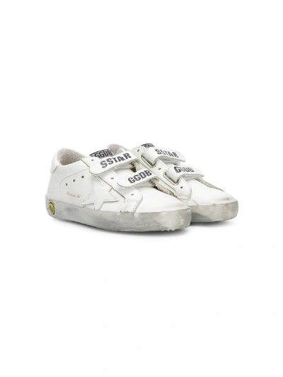 Golden Goose Kids' Sstar Sneakers In White