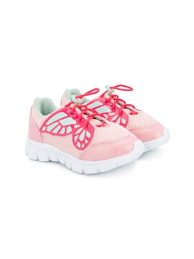 Sophia Webster Mini Kids' Chiara Trainers In Pink