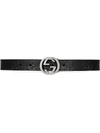 Gucci Kids' Children's  Signature Belt In Black