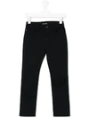 Emporio Armani Straight-leg Jeans In Blue