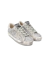 Golden Goose Deluxe Brand Superstar Glitter Sneakers Gyf00101.f000416 In Silver