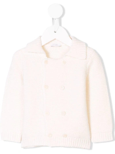 Il Gufo Babies' Buttoned Jumper In White