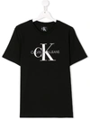 CALVIN KLEIN TEEN LOGO PRINT T-SHIRT