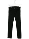 Diesel Teen Skinzee-low-j-n Jeans In Black