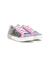 AM66 TEEN LOVE COLOUR-BLOCK SNEAKERS