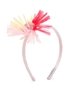 SIMONETTA BEADED FRINGED HAIRBAND