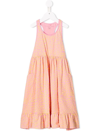 Stella Mccartney Kids' Polka Dot Dress In Pink