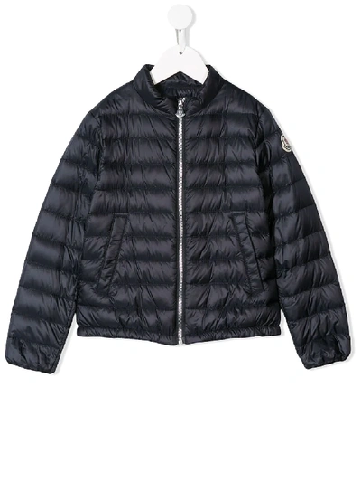 Moncler Kids' Padded Coat In Blue