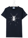 Lanvin Enfant Teen Tarantula Print T-shirt In Blue