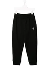 Marcelo Burlon County Of Milan Cross Logo Track Pants In Black
