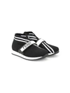 Fendi Kids' Low Sock Sneakers In Black
