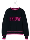 Alberta Ferretti Kids' Friday Sweater In Blue