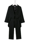 Dolce & Gabbana Tail Blazer Two-piece Suit In Black