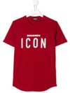 Dsquared2 Teen Icon T-shirt In Red
