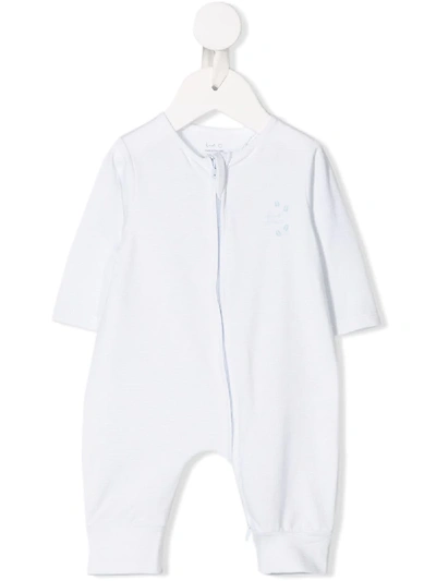 Knot First Steps Babygrow In Blue