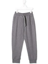 Dolce & Gabbana Logo Track Pants In Grey