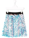 Andorine Sequin Skirt In Pink