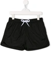 Gcds Logo Swim Shorts In Black