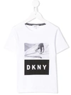 DKNY LOGO印花T恤