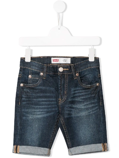 Levi's Kids' Classic Shorts In Blue