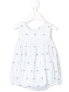 Siola Striped Romper In White