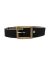 Paolo Pecora Kids' Reversible Belt In Black