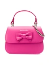 Monnalisa Kids' Bow Embellished Bag In Pink