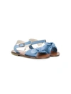 Pèpè Bow Sandals In Blue