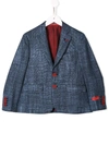 ISAIA CHAMBRAY BLAZER