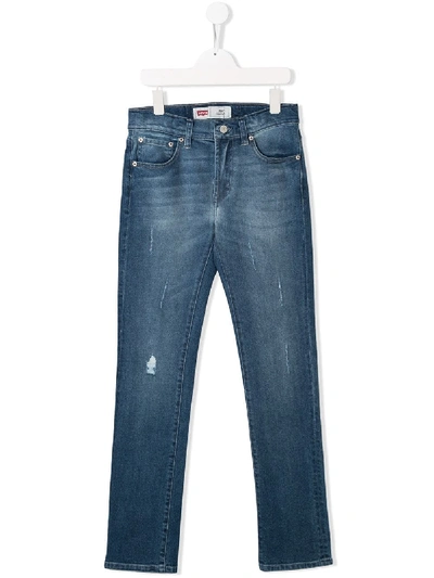 Levi's Kids' Skinny Jeans In Blue