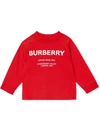 Burberry Horseferry Jersey Sweater In Red