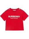BURBERRY LOGO印花T恤