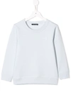 Acne Studios Kids' Mini Fairview F Sweatshirt In White